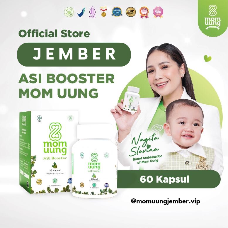 MOM UUNG ASI Booster New Formula 60 Kapsul / MOMUUNG Pelancar ASI JEMBER