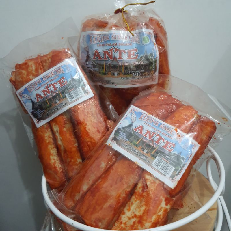 Jual Keripik Singkong Balado ANTE 200gr Shopee Indonesia