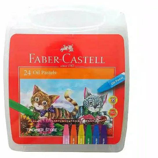 

향 Crayon 24 warna Faber Castell / Hexagonal Oil Pastell Faber Castell Terjangkau