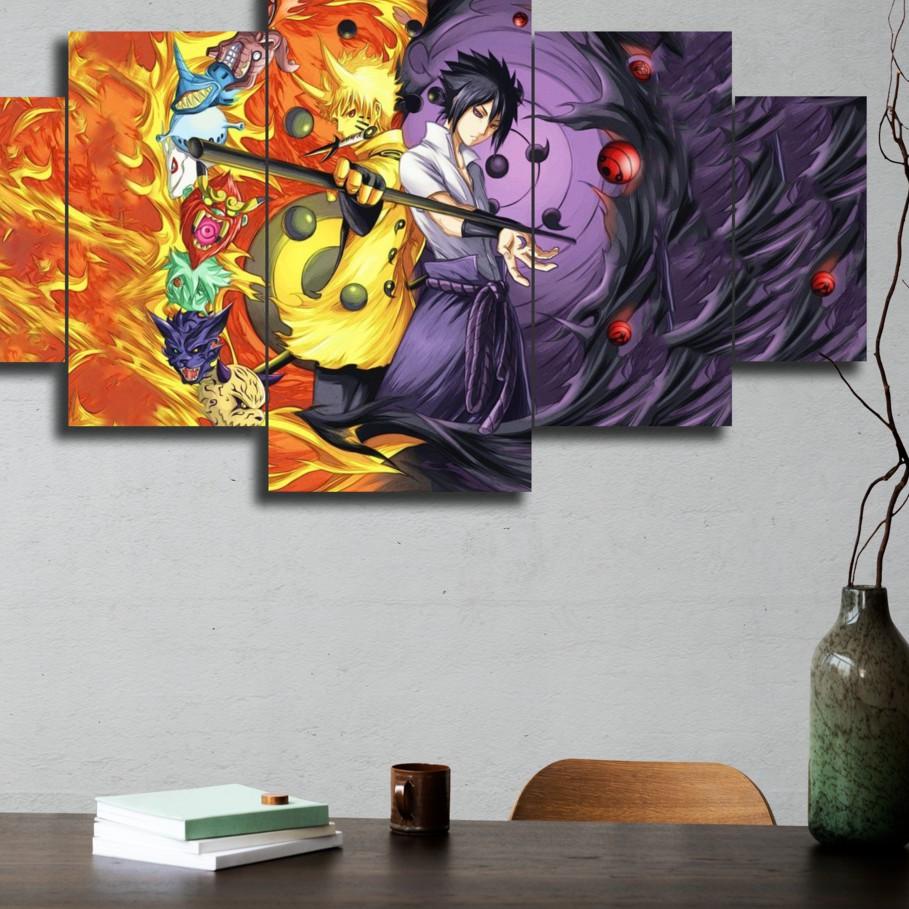 Depan1 YOUTA.ID HIASAN DINDING POSTER ANIME 1 SET Naruto Shippuden