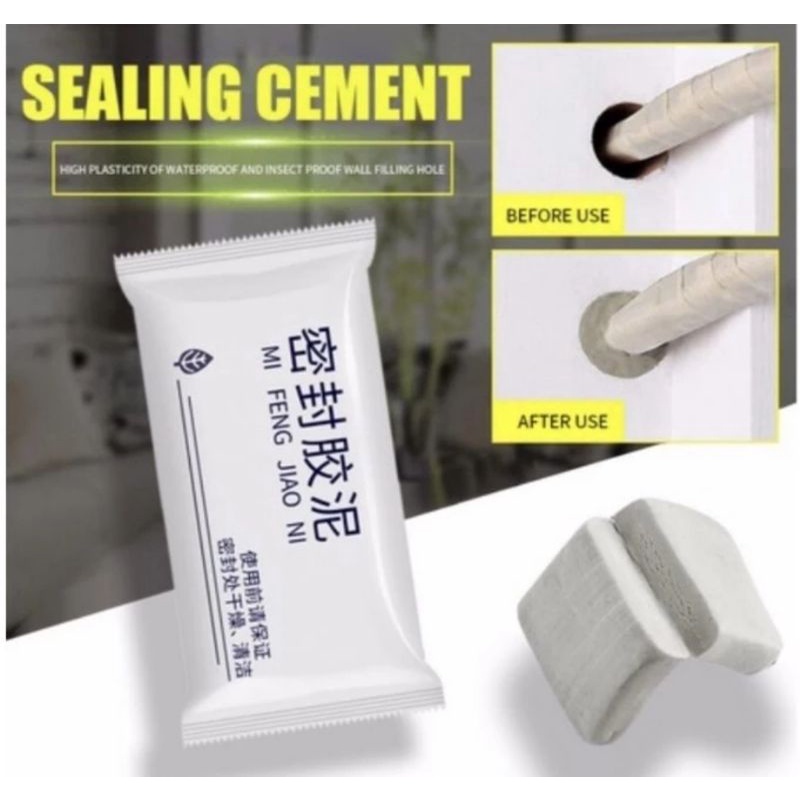 Hole Sealant Wall Dempul Penambal Retak Lubang Dinding Nat Clay Semen