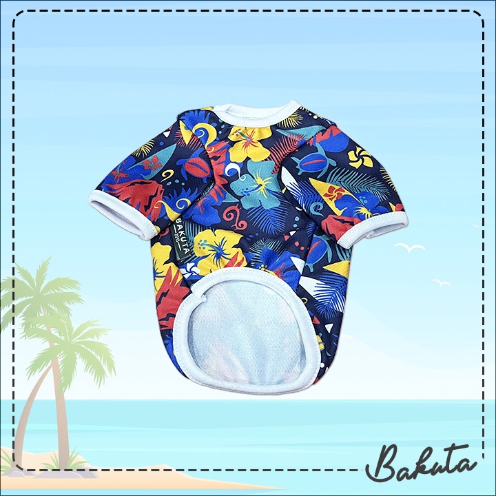 Baju Kucing Edisi Aloha Beach Sleeve Baju Kucing Murah untuk Kucing dan anjing / Bisa Pilih Ukuran S-XL / Baju Kucing Tangerang