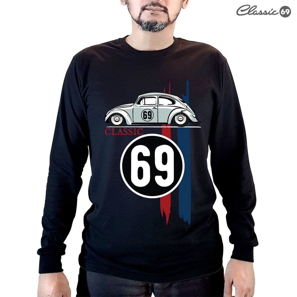 69ALS022 | Classic 69 | Kaos T-Shirt | VW 69 | Black