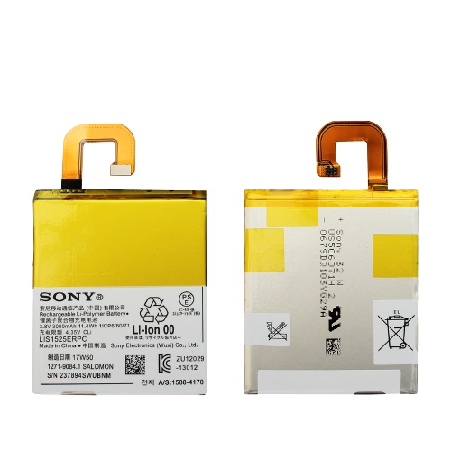 Batre Baterai HP SONY XPERIA Z1 Docomo C6903 C6902 SO-01F ORIGINAL 100% - Batu Batre Baterai Battery Batrei Tanam HP Sony Experia Z1 BIG L39H ORI Model LIS1525ERPC