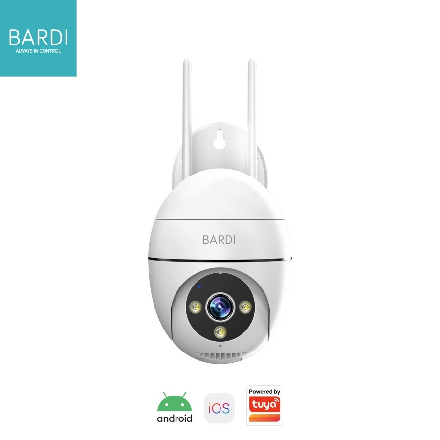 BARDI Smart Outdoor PTZ Lite 3MP IP Camera ONVIF 1296p CCTV IPCAM ODR