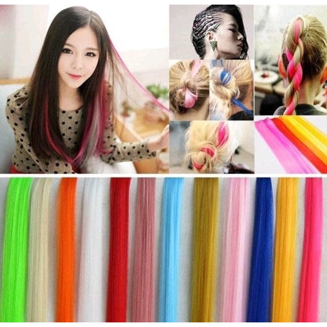 Hair Clip Satuan Warna Warni Hair Clip Warna Warni Hair Clip Rambut Hairclip Hairpiece Hair Clip Lurus Hair Clip Panjang