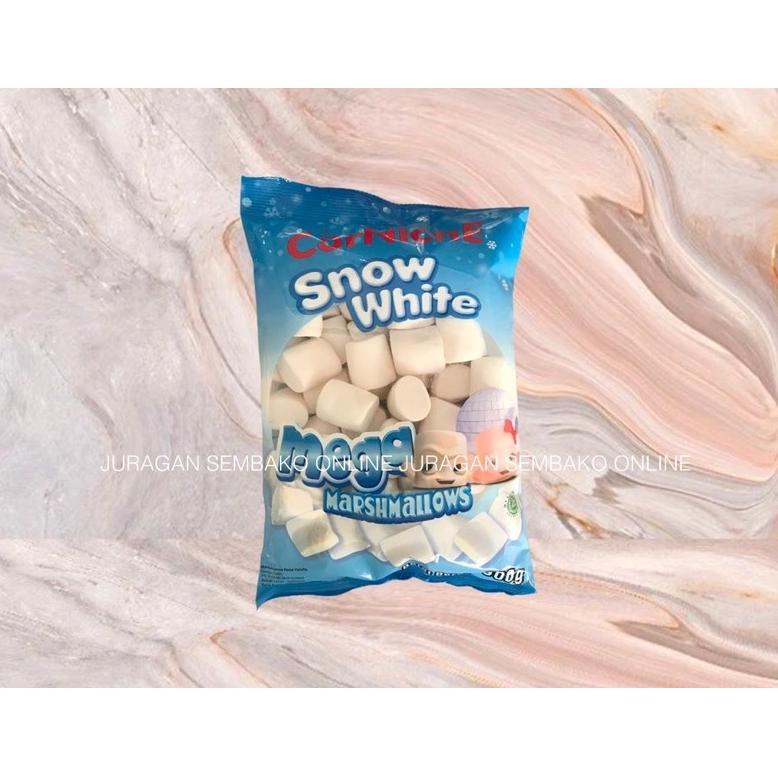 

[6J7CT6254] CORNICHE Marshmallow Mega Snow White 300 g HALAL BESAR / CORNICHE MARSHMALLOW BESAR