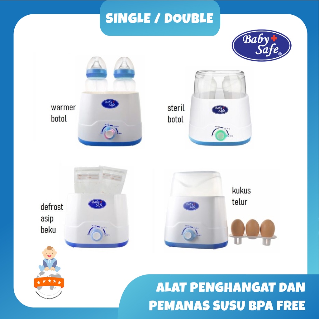 Baby Safe Alat Penghangat dan Pemanas Susu BPA Free