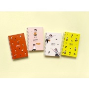 

Peekmybook Blanks and Stripes Spiral Notebook A5 / Buku catatan / Diary