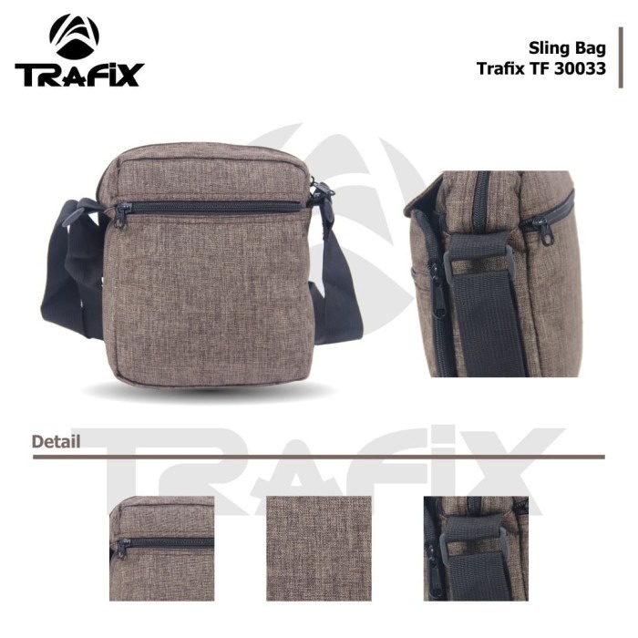 [KLIKTAS] Tas slempang pria TRAFIX - TF 30033 - sling bag gaul