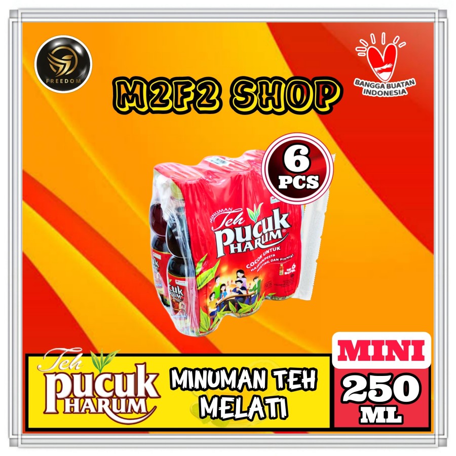 

Teh Pucuk Harum Botol Mini Plastik Pet - 250 ml (Kemasan 6 Pcs)