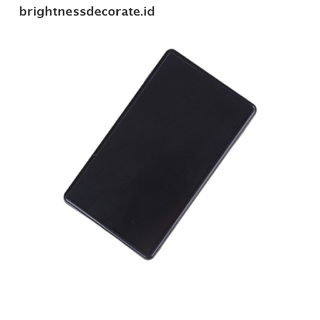 [Birth] Kotak Proyek Plastik Hitam Kandang Instrumen Kasus Elektronik85 * 50 * 21mm [ID]