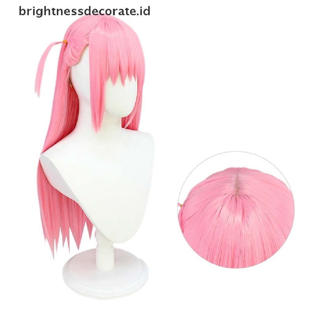 [Birth] Wig Cosplay Anime Bocchi The Rock Gotou Hitori Cosplay Panjang 70cm Wig Cosplay [ID]