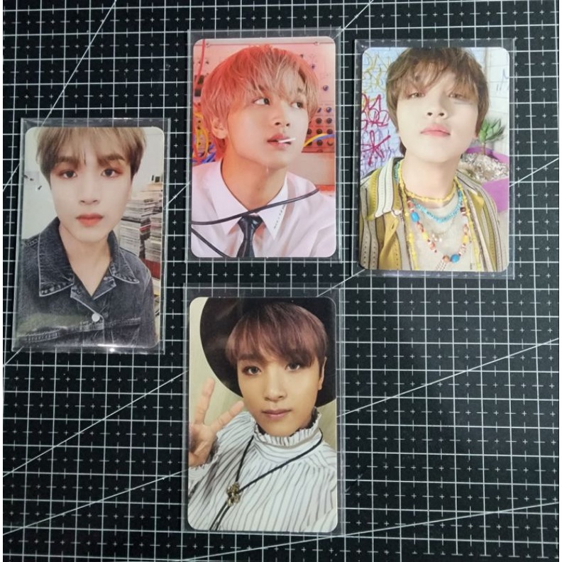 wts want to sell pc photocard haechan kelilit kabel ncit photoframe cherry bomb sgs global haechan d