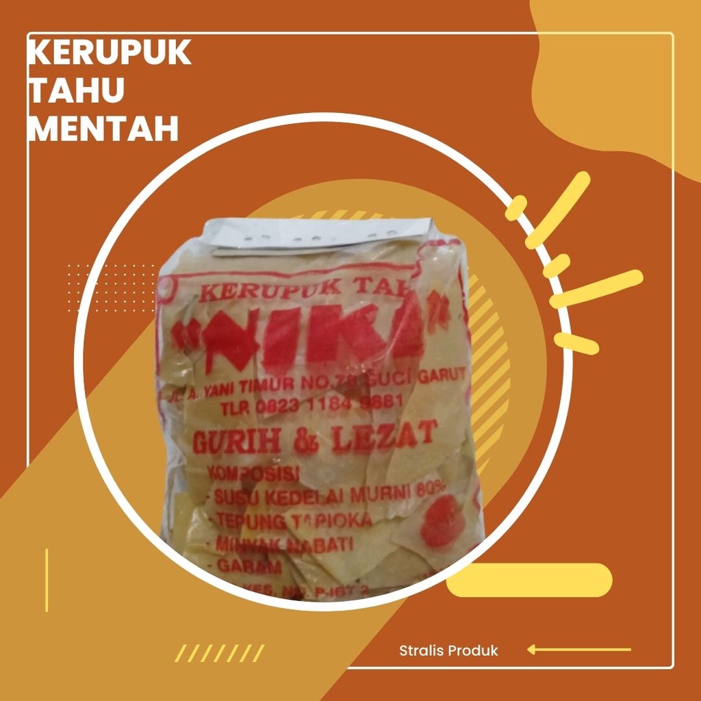 

Kerupuk Tahu Mentah