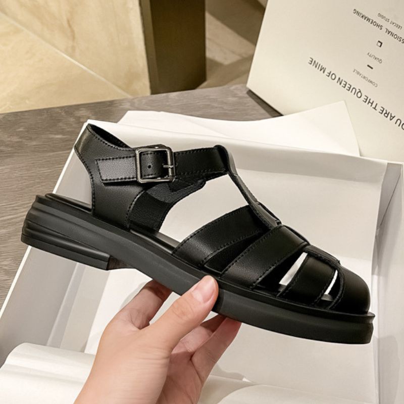 COD BAYAR DITEMPAT > > > 10334 Sandal Wanita Import Monolit Tali Belakang