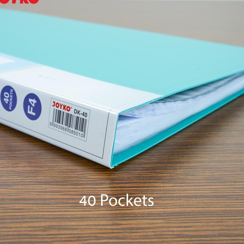 

Lebih Bagus Document Keeper Clear Holder F4 40 Sheets/ Tempat Dokumen DK-40