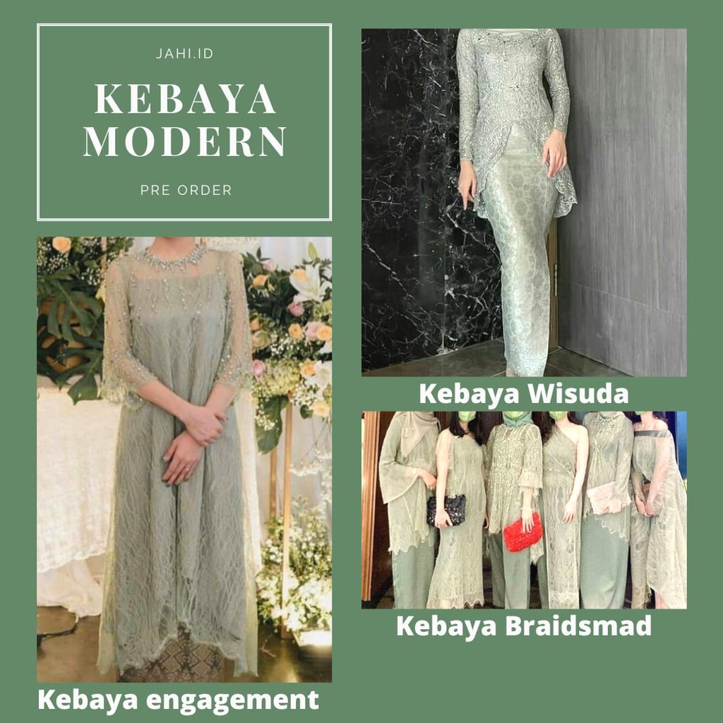 JASA JAHIT KEBAYA CUSTOM MODERN