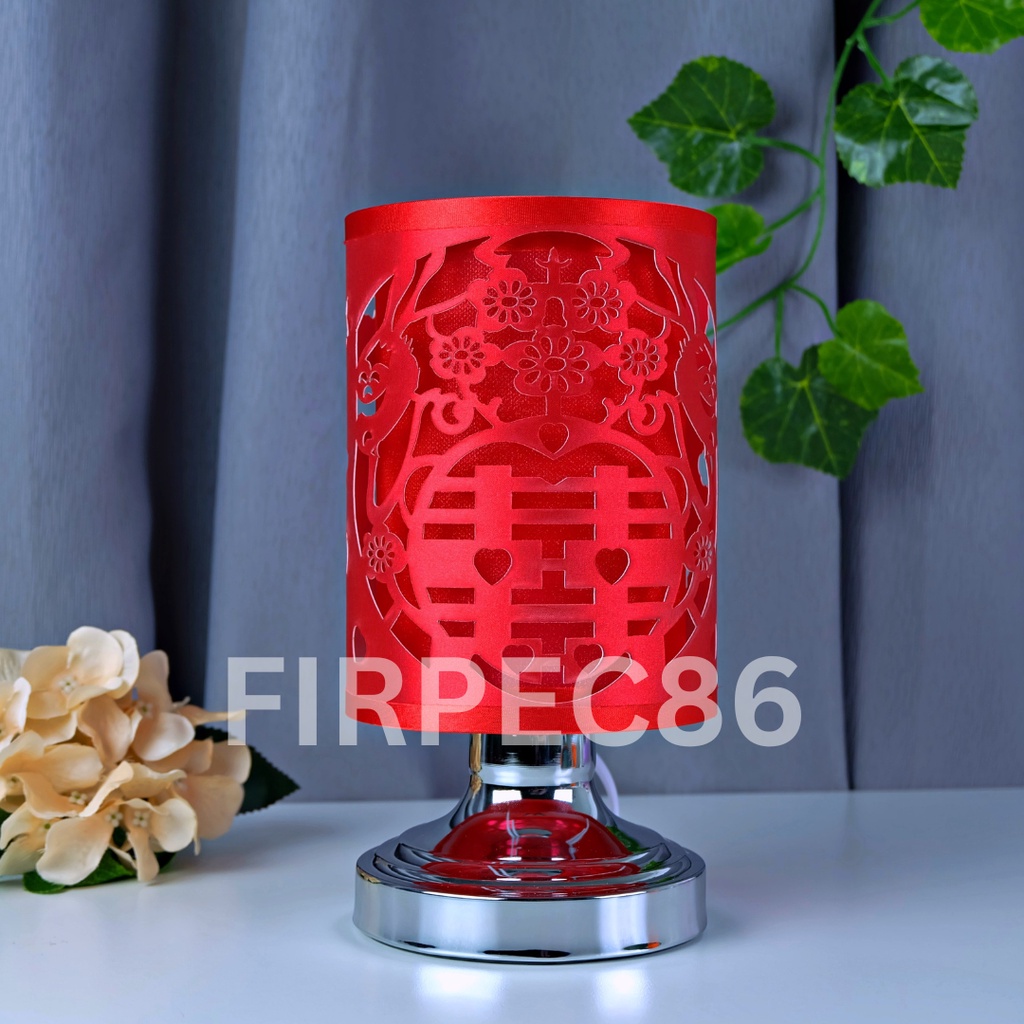 Lampu Wedding Sangjit Listrik Chinese Wedding Shuangxi, Lamaran LSB-03