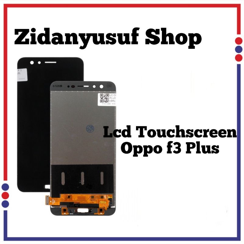 LCD TOUCHSCREEN OPPO F3 PLUS FULLSET ORIGINAL