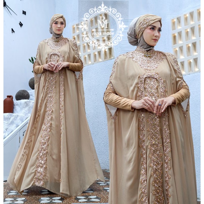 Kaftan Karmilla Free Inner dan Turban Original Butik