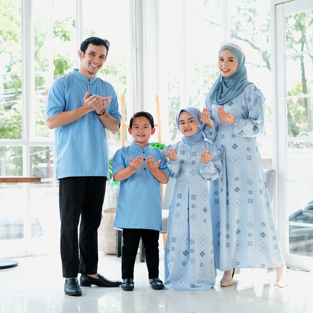 DRUPALA FAMILY SET GAMIS KOKO SET KEMBAR COUPLE KELUARGA