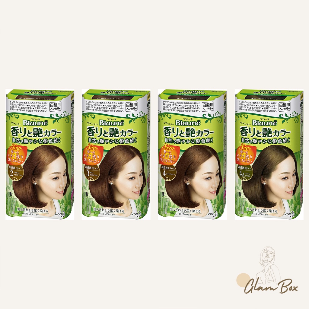 Liese Blaune Fragrance and Gloss Hair Color Cream (Penutup Uban)