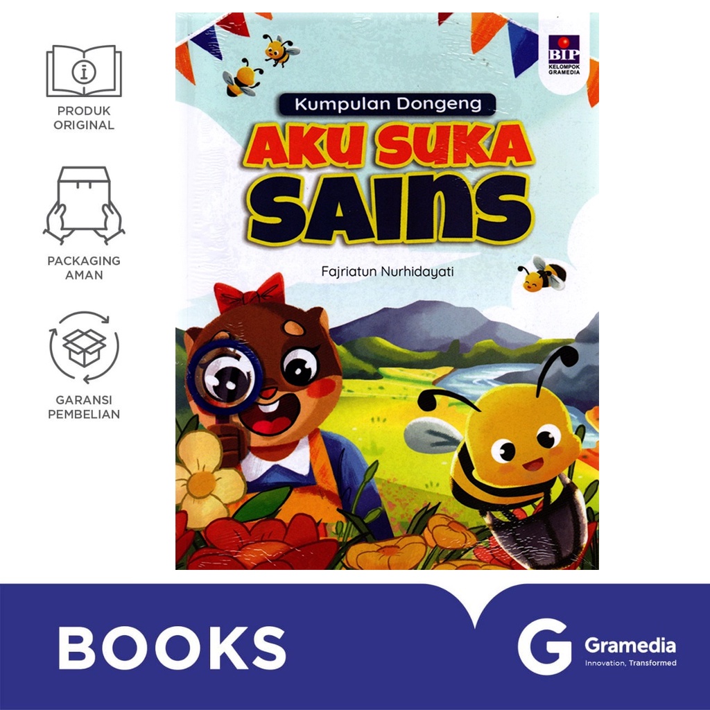 Gramedia Bali - Kumpulan Dongeng: Aku Suka Sains