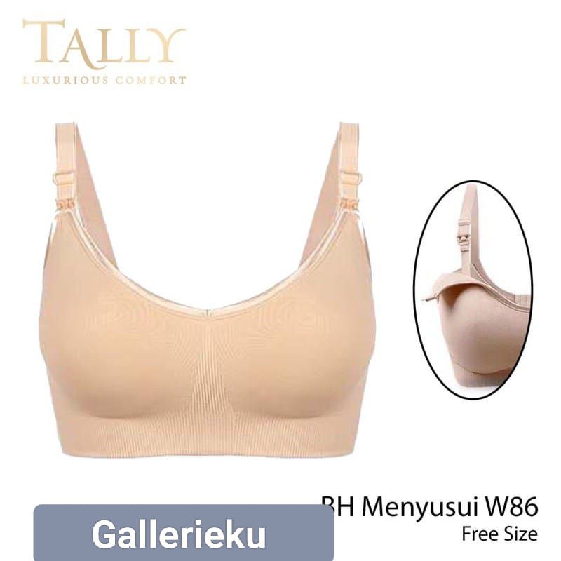 TALLY Bra Menyusui Seamless Nursing bra W 86 Busa Tanpa Kawat