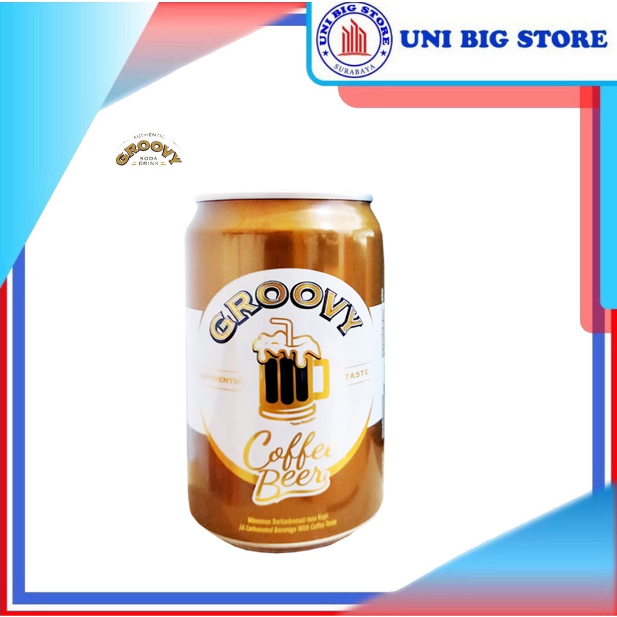 

Groovy Coffee Beer Soda Kopi Bir Drink 330 ml Kaleng Can