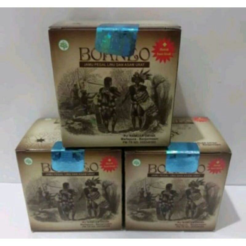 BORNEO KAPSUL ASAM URAT PEGELINU