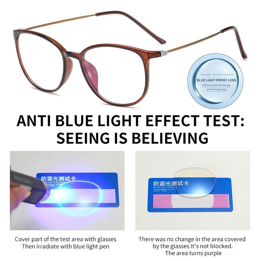 R-flower Anti-Blue Light Kacamata Fashion Portable Pelindung Mata Ultra Light Frame