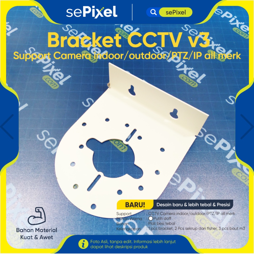 Bracket CCTV indoor outdoor PTZ all merk