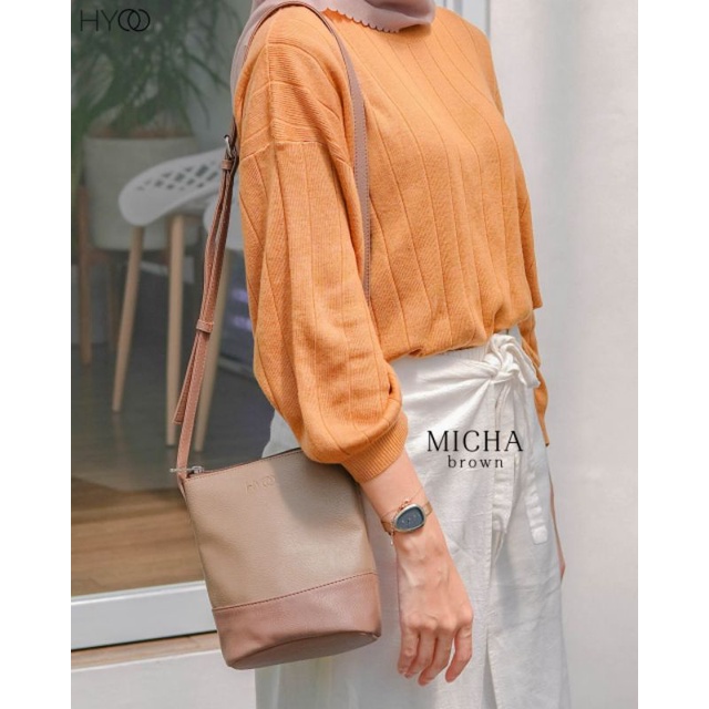 Hyoo Indonesia, Micha Bag Tas Slempang Wanita Kulit Sintetis