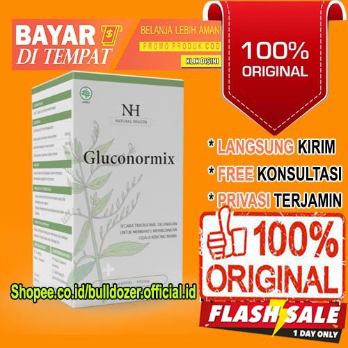 [ASLI 100%] Gluconormix Original | GLUCONORMIX  Obat Diabetes Menurunkan Kadar Gula Kencing Manis