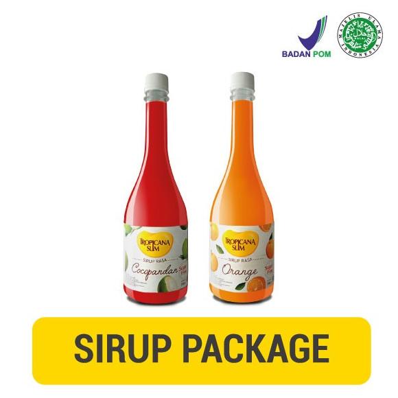 

Tropicana Slim Sirup Paket 2 Rasa (Orange & Cocopandan)