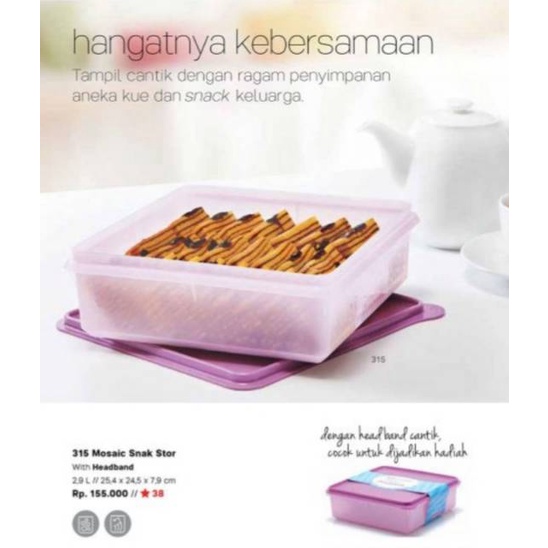 mosaic snack stor with headband