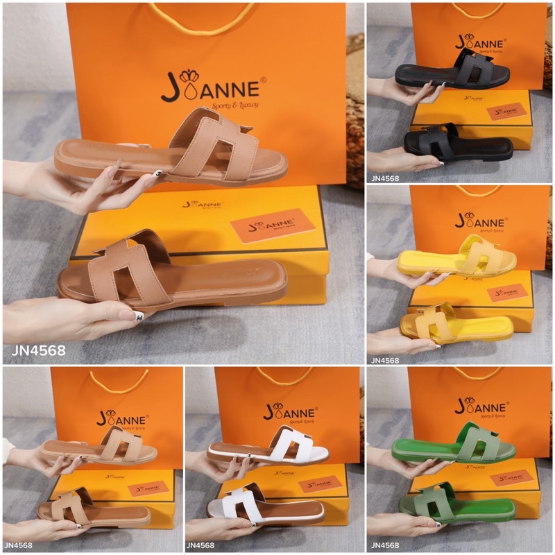 [ORIGINAL] JOANNE Premium Slipper Sandals Wanita #JN4568