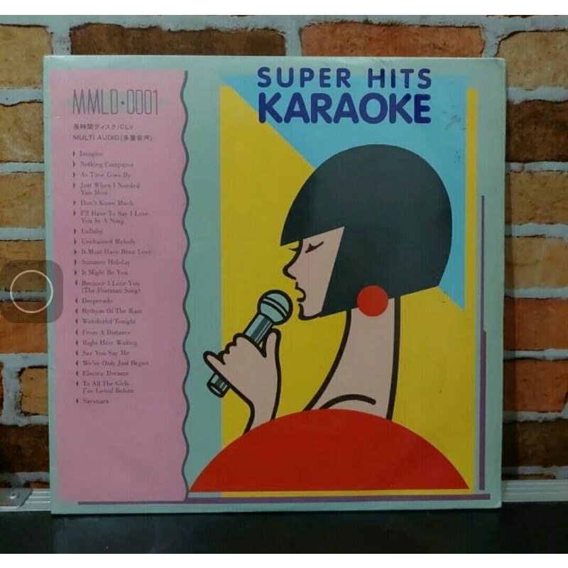 Laserdisc lagu karaoke super hits John Lennon dll