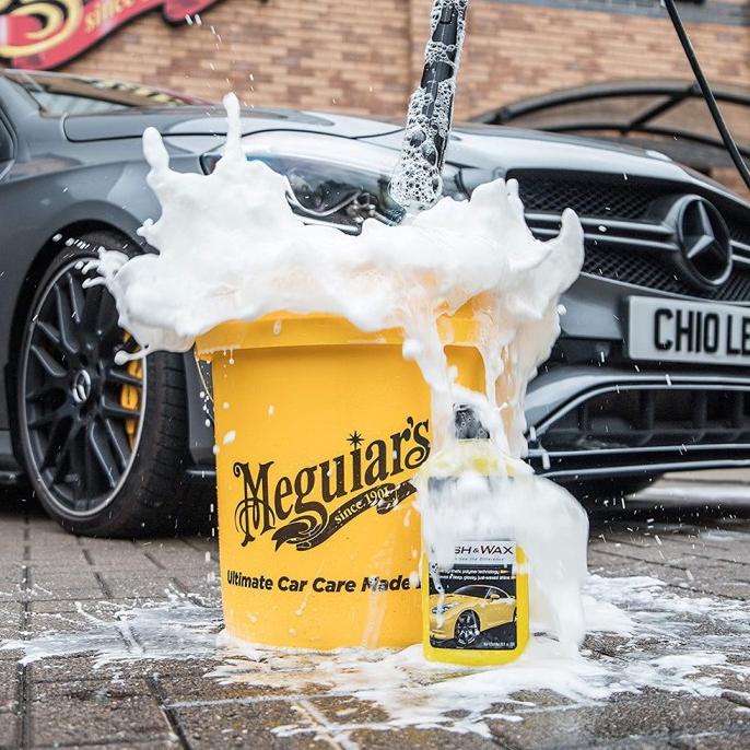 Meguiars - Meguiar's ULTIMATE WASH & WAX - Sabun atau Shampo Mobil