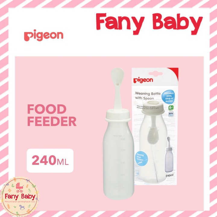 PIGEON FOOD FEEDER WEANING BOTTLE 240ML