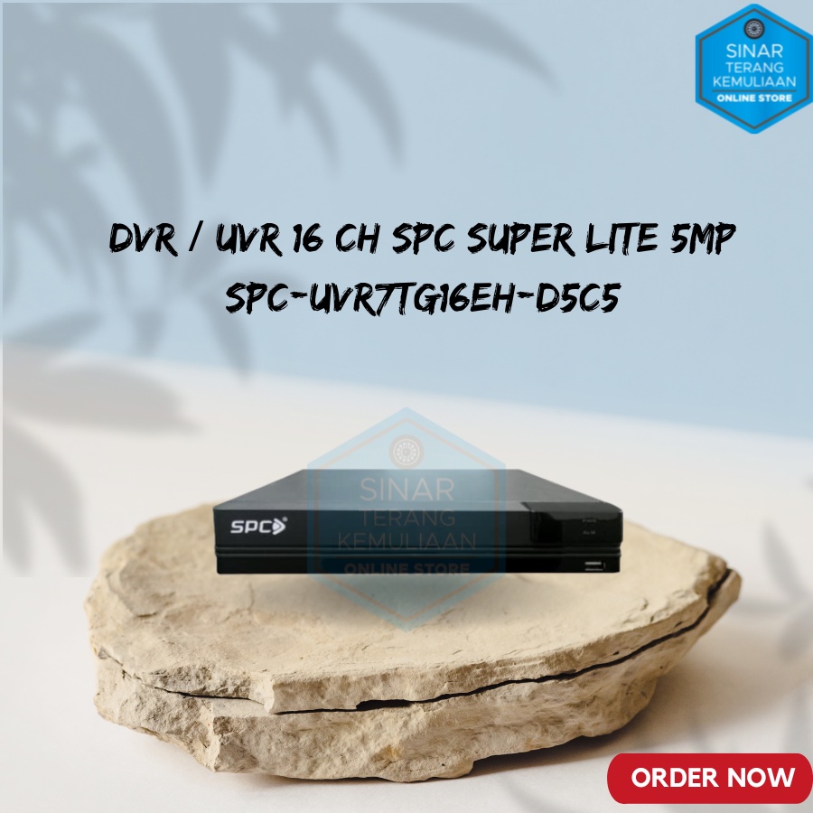 DVR / UVR 16CH / 16 CH SPC Super Lite 5MP SPC-UVR7TG16EH-D5C5