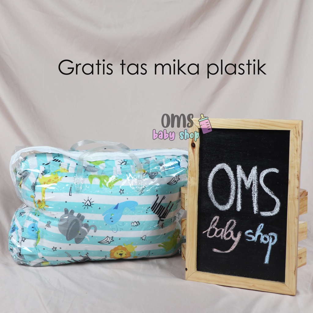 Bantal Guling Bayi Set Karakter by OMS babyshop FREE TAS MIKA! Bantal bayi premium quality TERMURAH! COCOK UNTUK KADO