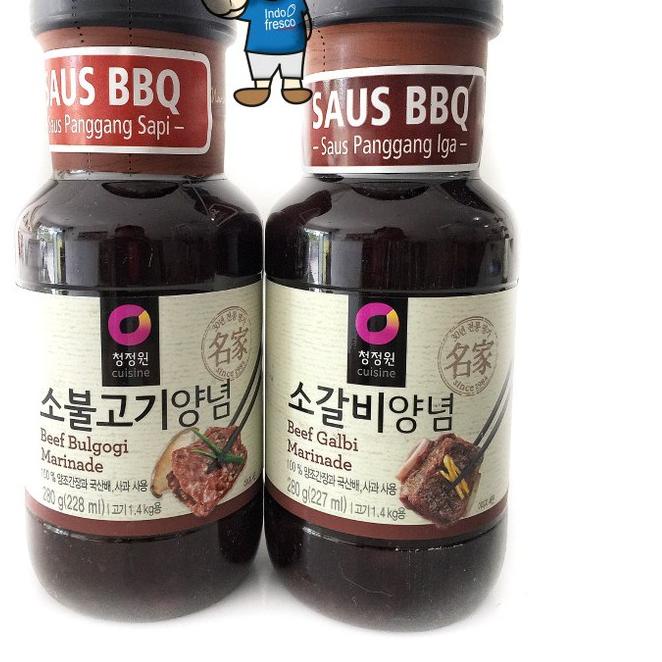 

Terbaru | KF7 | Daesang (Chung Jung One) Beef BBQ Sauce Marinade- Saus bumbu BBQ 280g