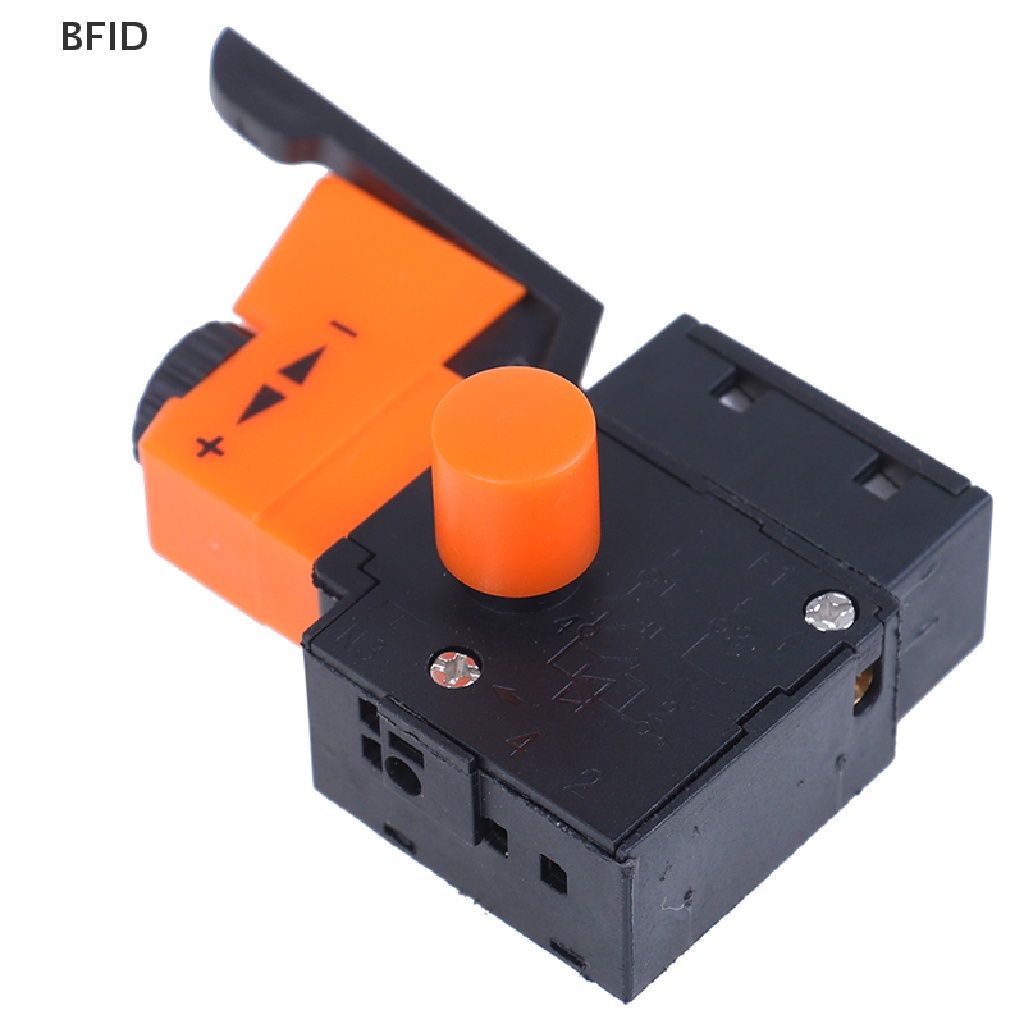 [BFID] Fa2/61bek lock on power Bor Tangan Listrik Kontrol Kecepatan trigger switch 220v6a [ID]