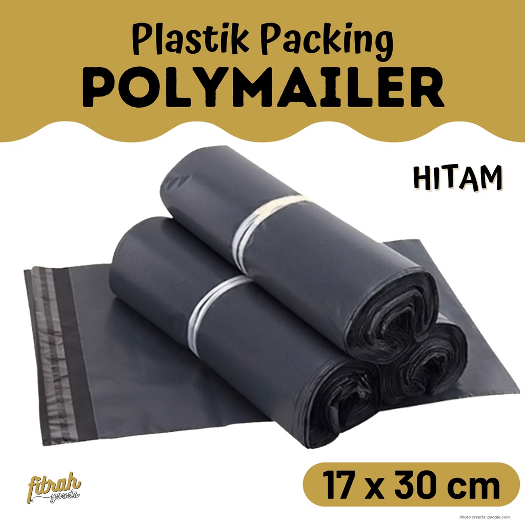 

Plastik Packing Polymailer 17 x 30 cm (Pack 100 Lembar)