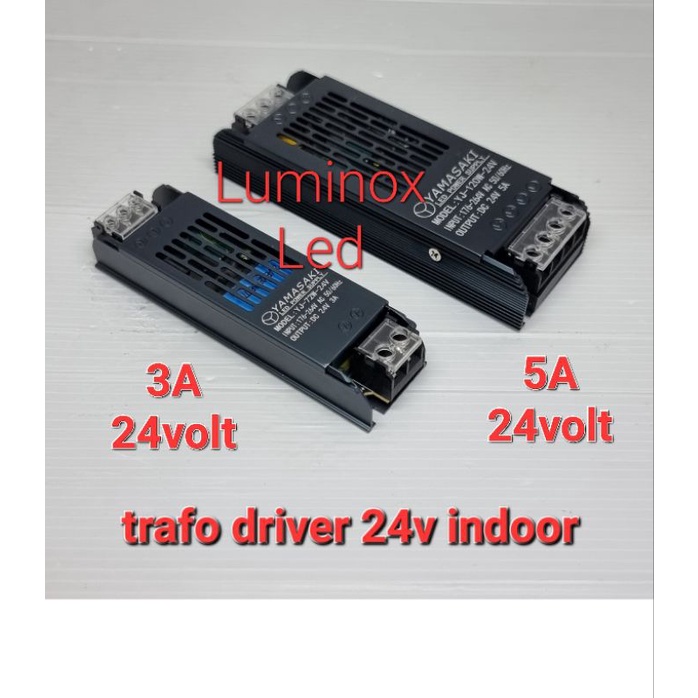 trafo driver led 24volt 3a 72watt 72w / power supply PS led 3ampere 72 watt 24v 5A 120watt