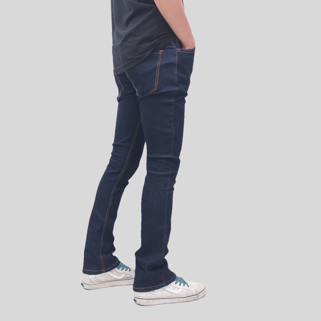 Celana Jeans Pria Slim Fit Cutbray Cowok Panjang Bootcut Skinny Model Cut Bray Soft Jeans Premium