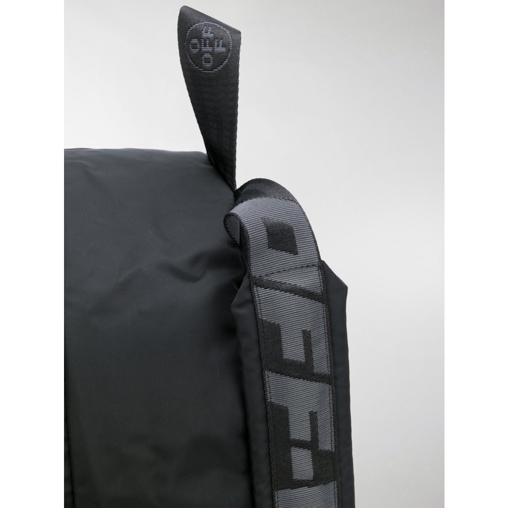 OW Arrow Nylon Backpack Black/Black 100% Original