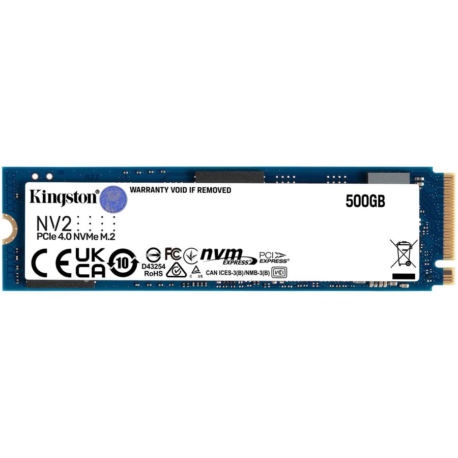 KINGSTON SSD 500GB 500 GB NV2 M.2 2280 NVMe PCIe SNV2S 500G RESMI